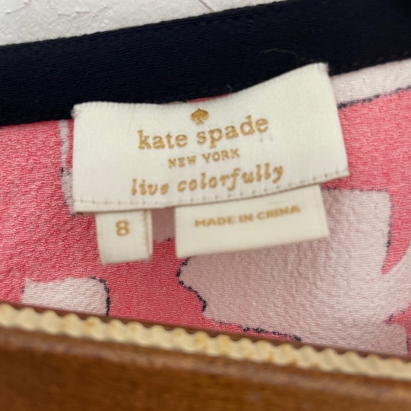 Kate Spade Cap Sleeve Print Top - Picture 10 of 12